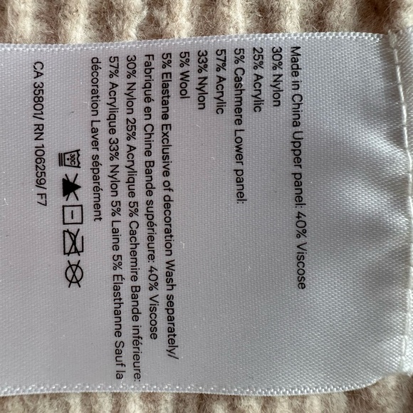 LULULEMON Long cardigan cashmere  rose pale - Picture 11 of 11